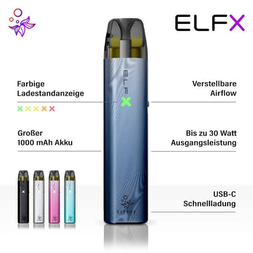 Elfbar ELFX Pod Kit Set 1000 mAh - wiederbefüllbar