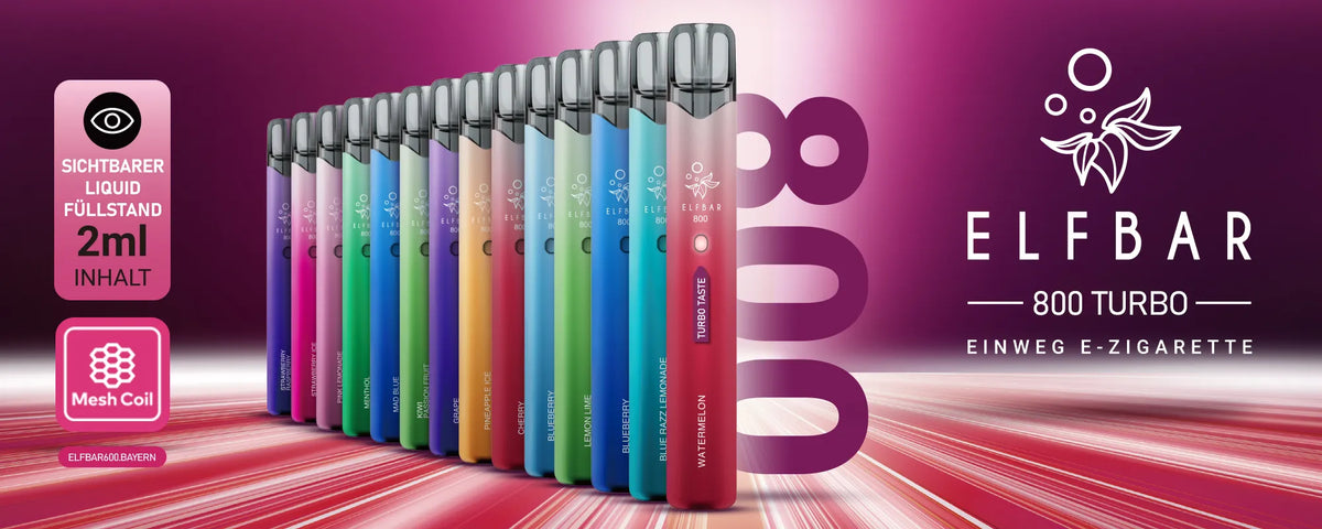 Elfbar 800 Einweg Vape mit Turbo Modus