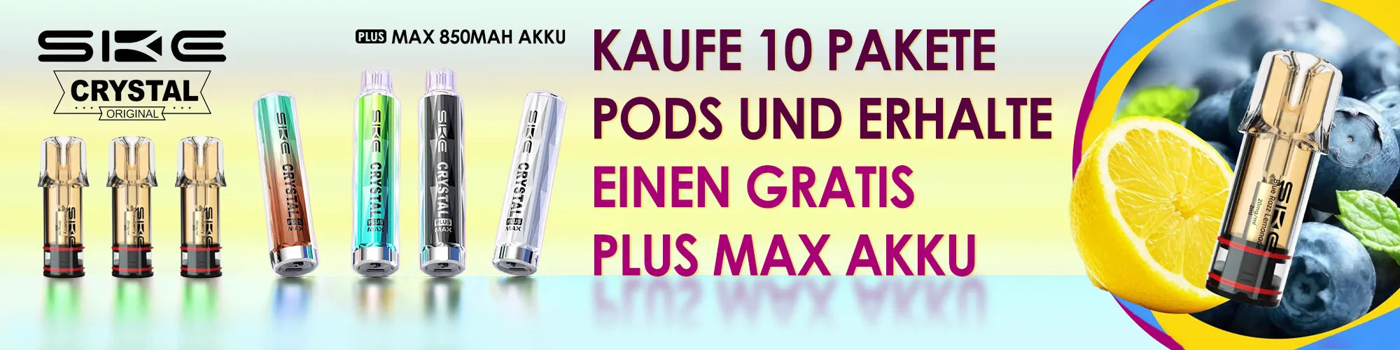 SKE Crystal PLUS Pods
