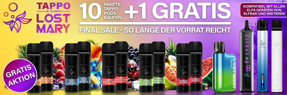 Elfbar Tappo Pods für ELFA