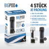 BIGPOD 4 Stk. 3ml Leerpod für ELFA und Turbo - 50% mehr Liquid und 10% mehr Leistung