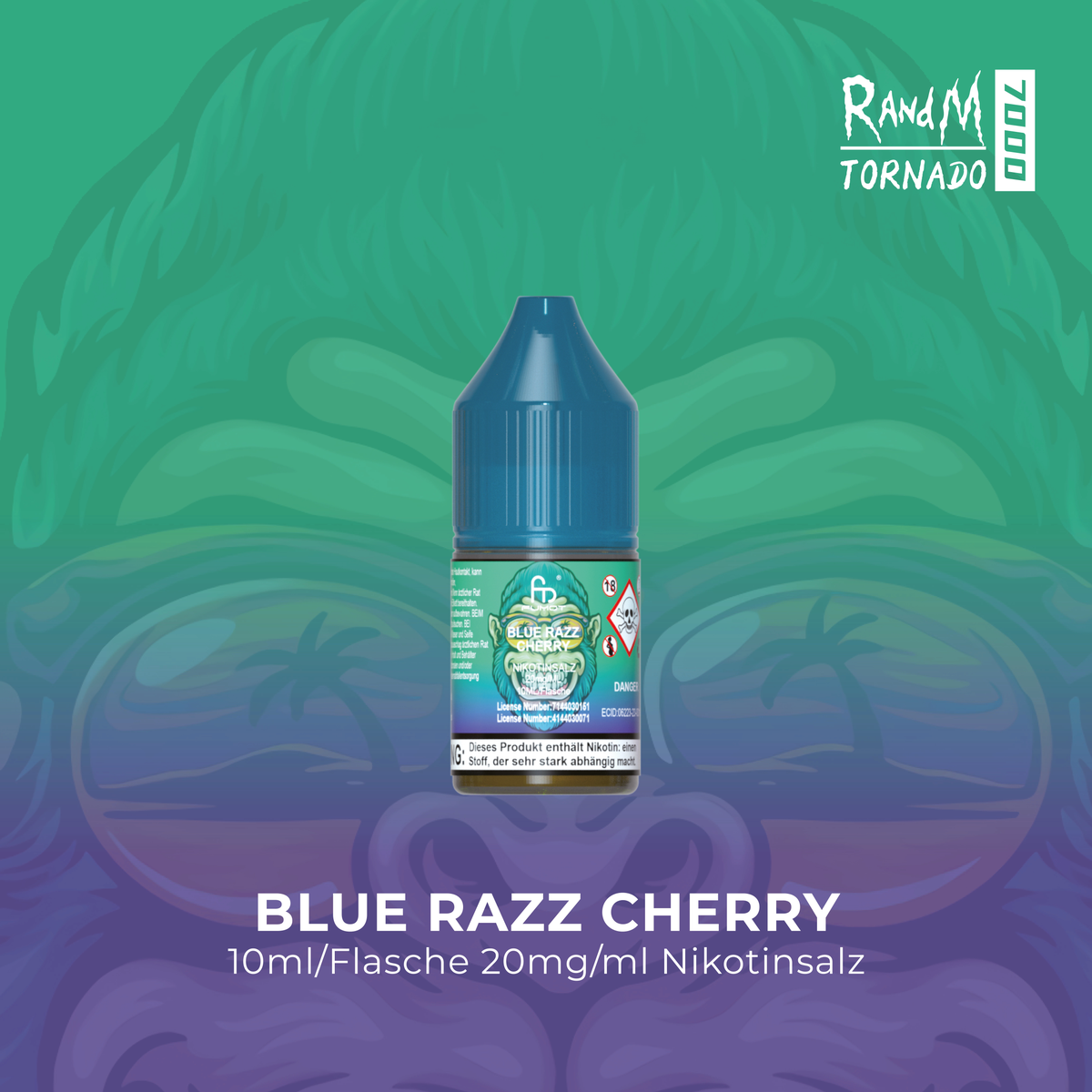 RandM Tornado 7000 Blue Razz Cherry Liquid 10mg/20mg Elfbar600.Bayern