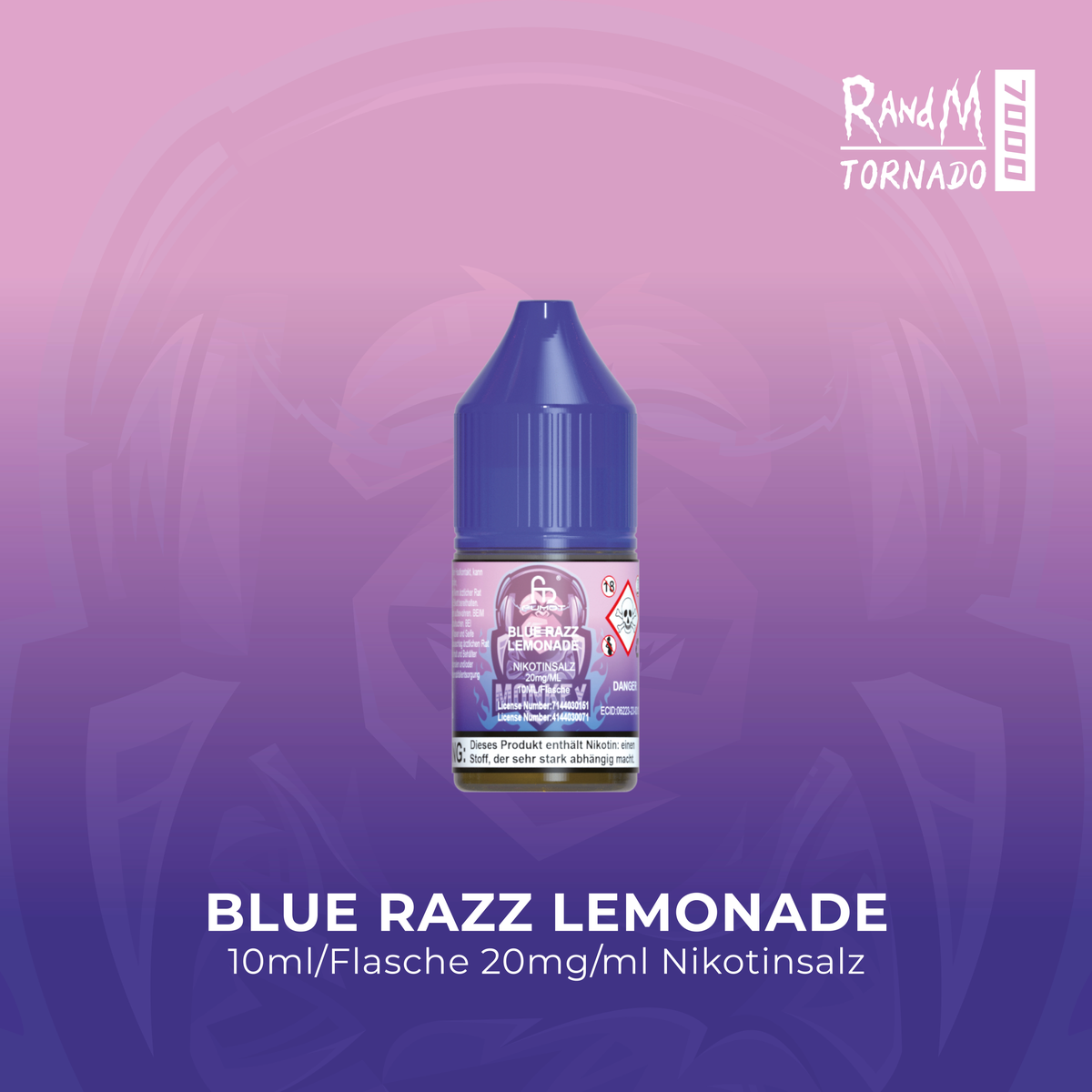 Tornado Blue Razz Lemonade Liquid 10mg/20mg