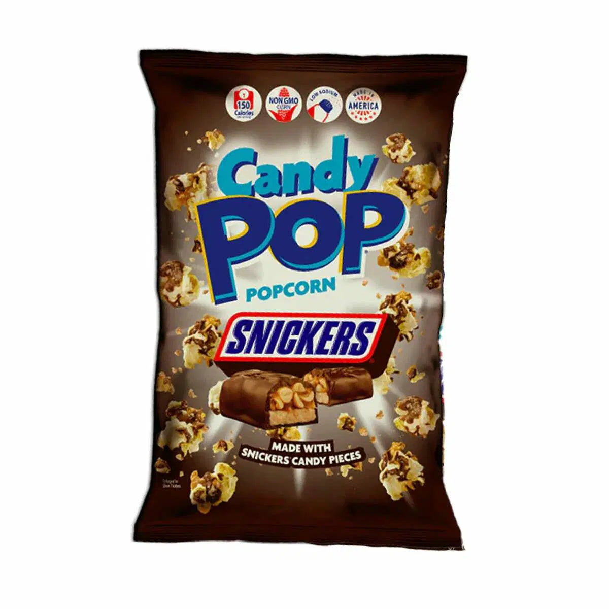 Candy Pop Popcorn Snickers 149g – Der Knuspergenuss mit Snickers