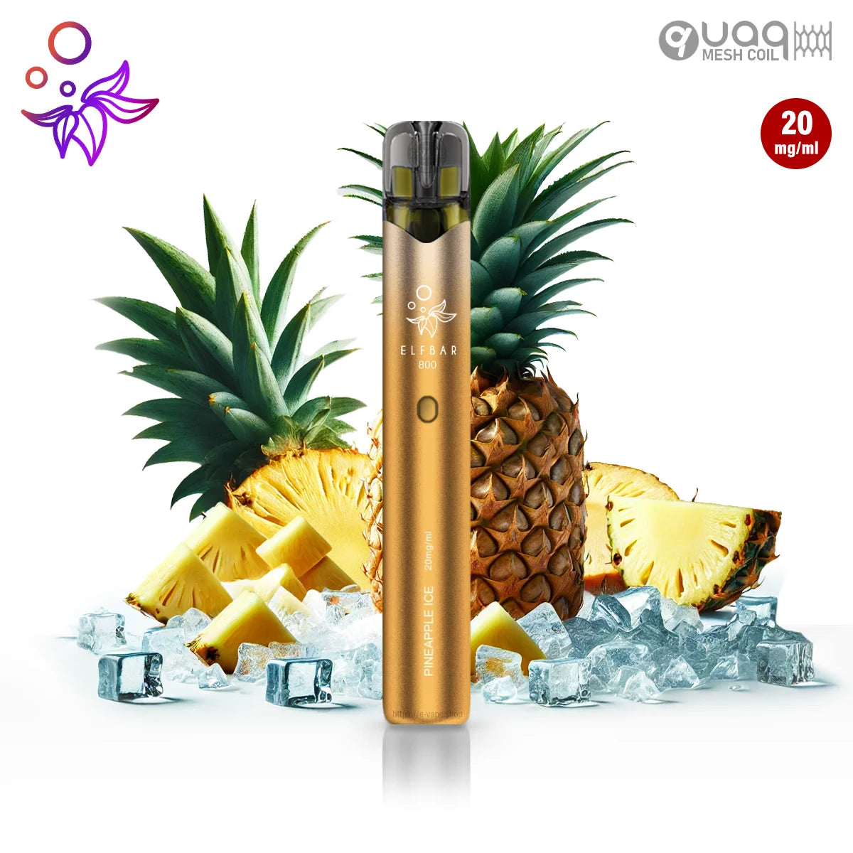 Elfbar 800 
Pineapple Ice