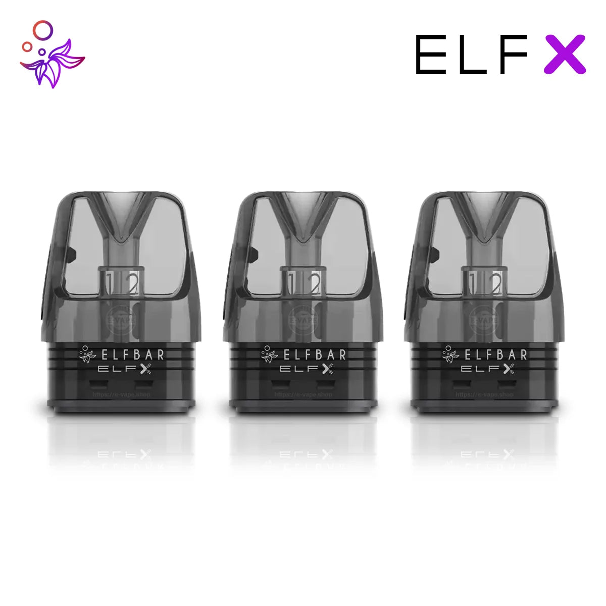 Elfbar ElfX Ersatzpods - 0,6 / 0,8 Ohm