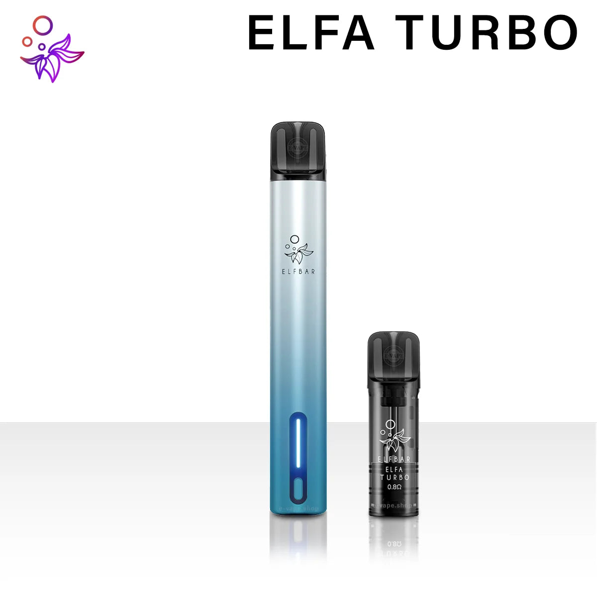 Elfbar Elfa Turbo Pod Kit Aurora Cyan