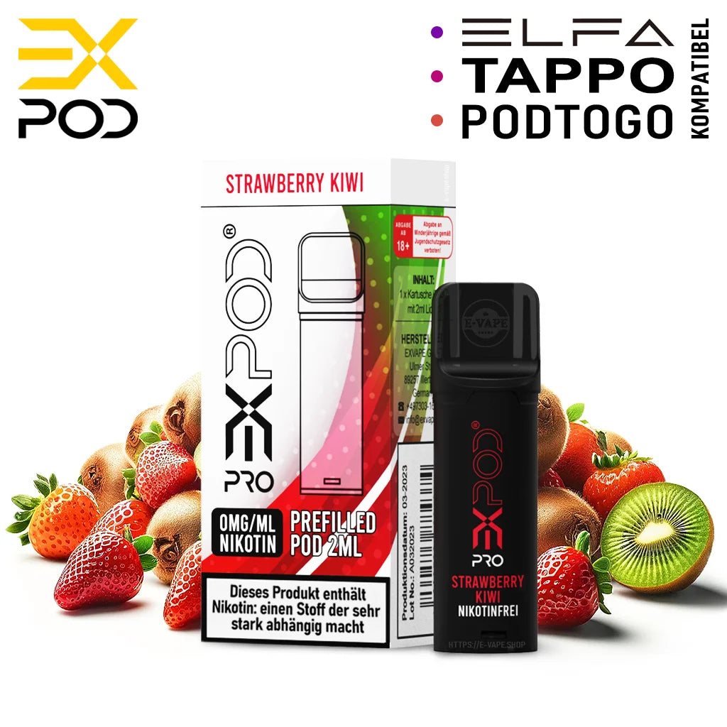 Expod Pro Strawberry Kiwi 20mg ELFA