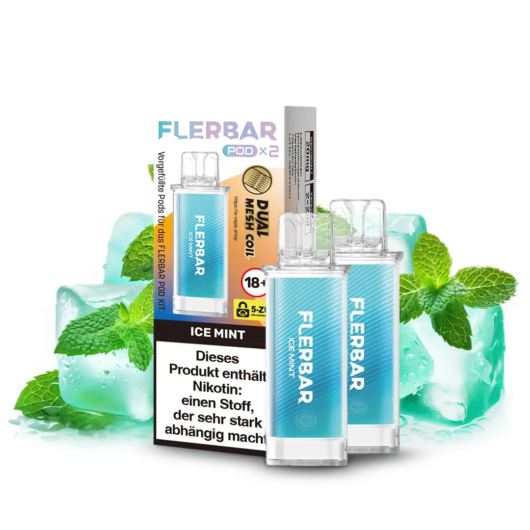 Flerbar 2x Pod Ice Mint 20mg/ml – Elfbar 600 bayern