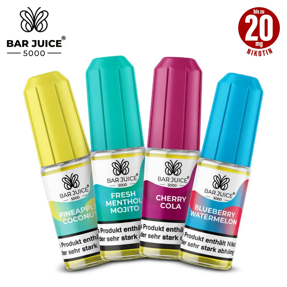 Bar Juice 5000 Nikotinsalz Liquid 10/20 mg – 10 ml