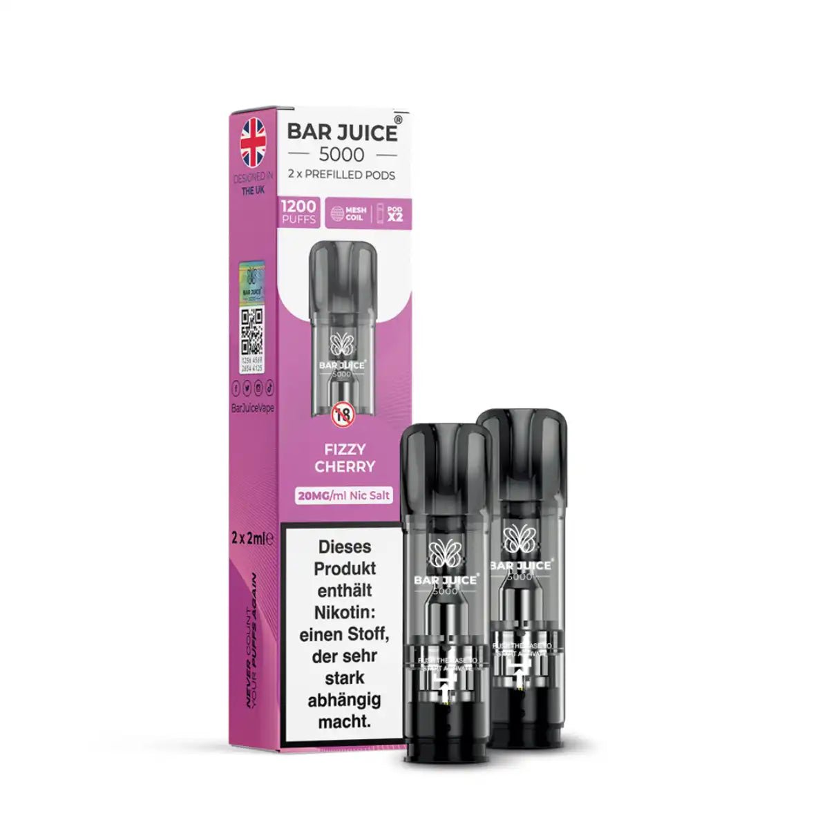 Bar Juice Pods 2er Pack – 20 mg (ELFA-kompatibel)