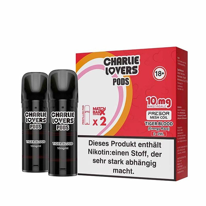 Tigerblood – Charlie Lovers Pods