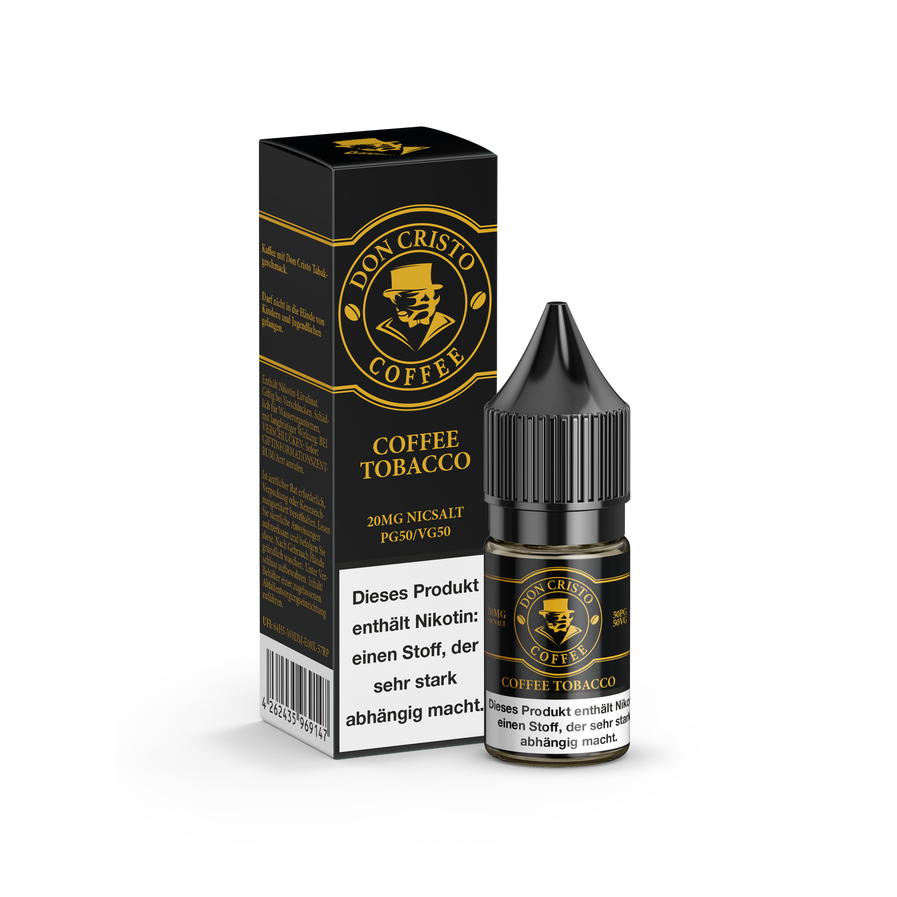 Don Cristo Coffee Tobacco Nikotinsalz-Liquid 20mg/ml