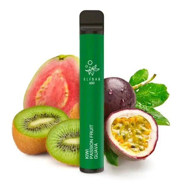 Kiwi Passion Fruit Guava – Elfbar 600 Nikotinfrei - Einweg-E-Zigarette 0 mg