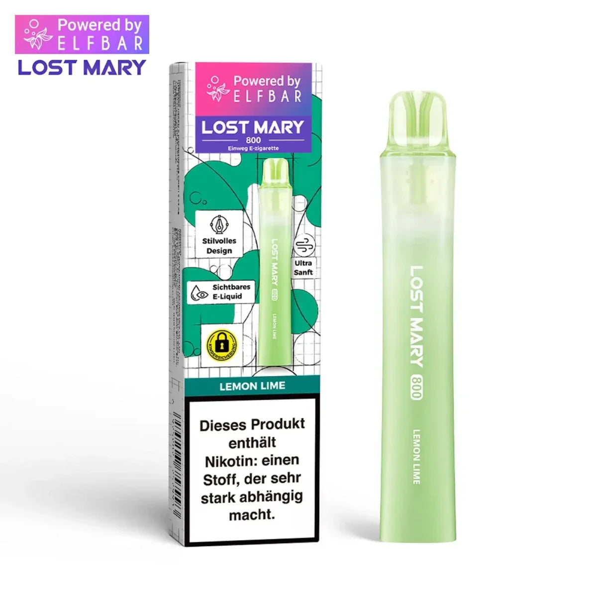 Lemon Lime – Lost Mary LM800