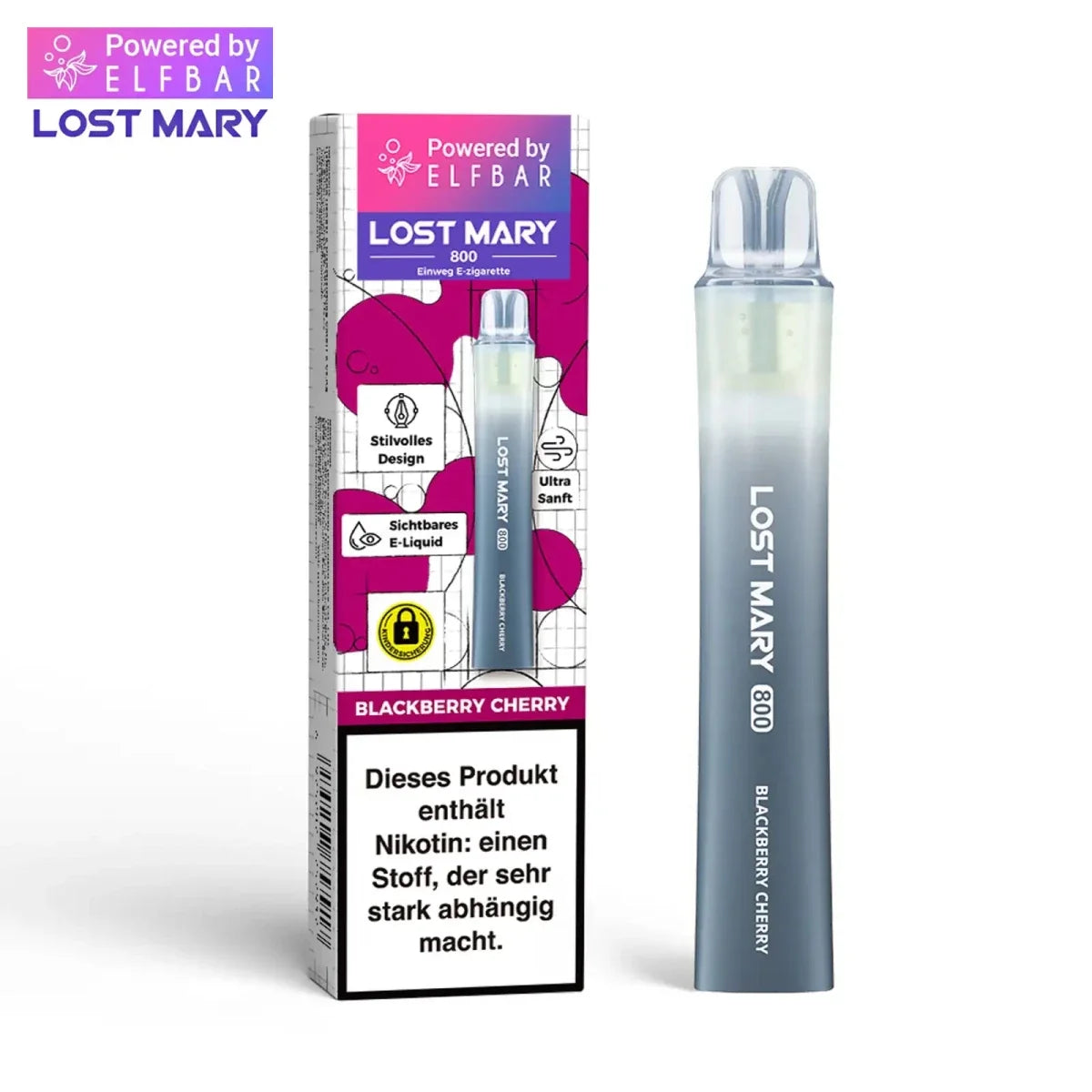 Blackberry Cherry – Lost Mary LM800