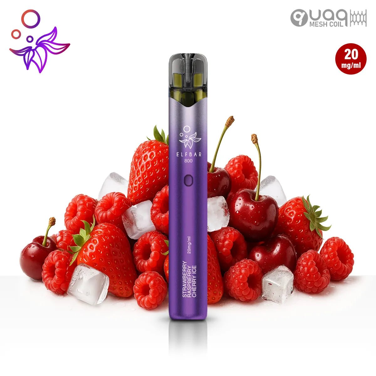 Strawberry Raspberry Cherry Ice – Elfbar 800