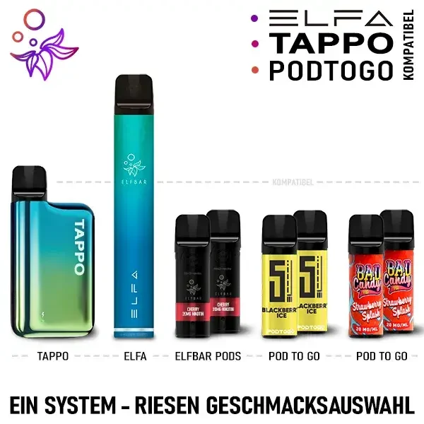 Elfbar ELFA Akku Basis 500 mAh (USB-C)