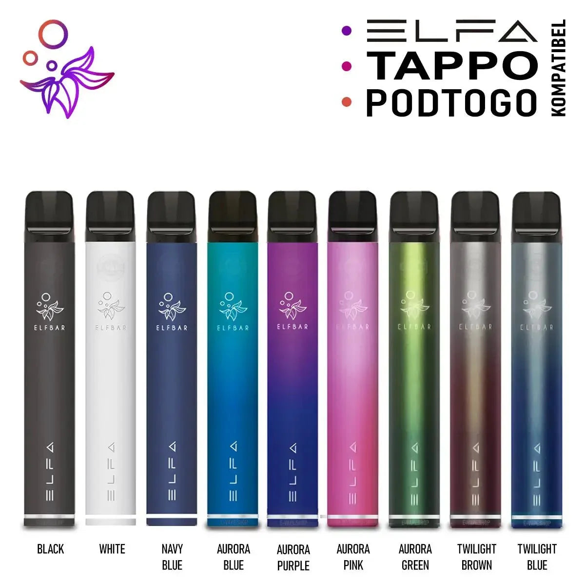 Elfbar ELFA Akku Basis 500 mAh (USB-C)