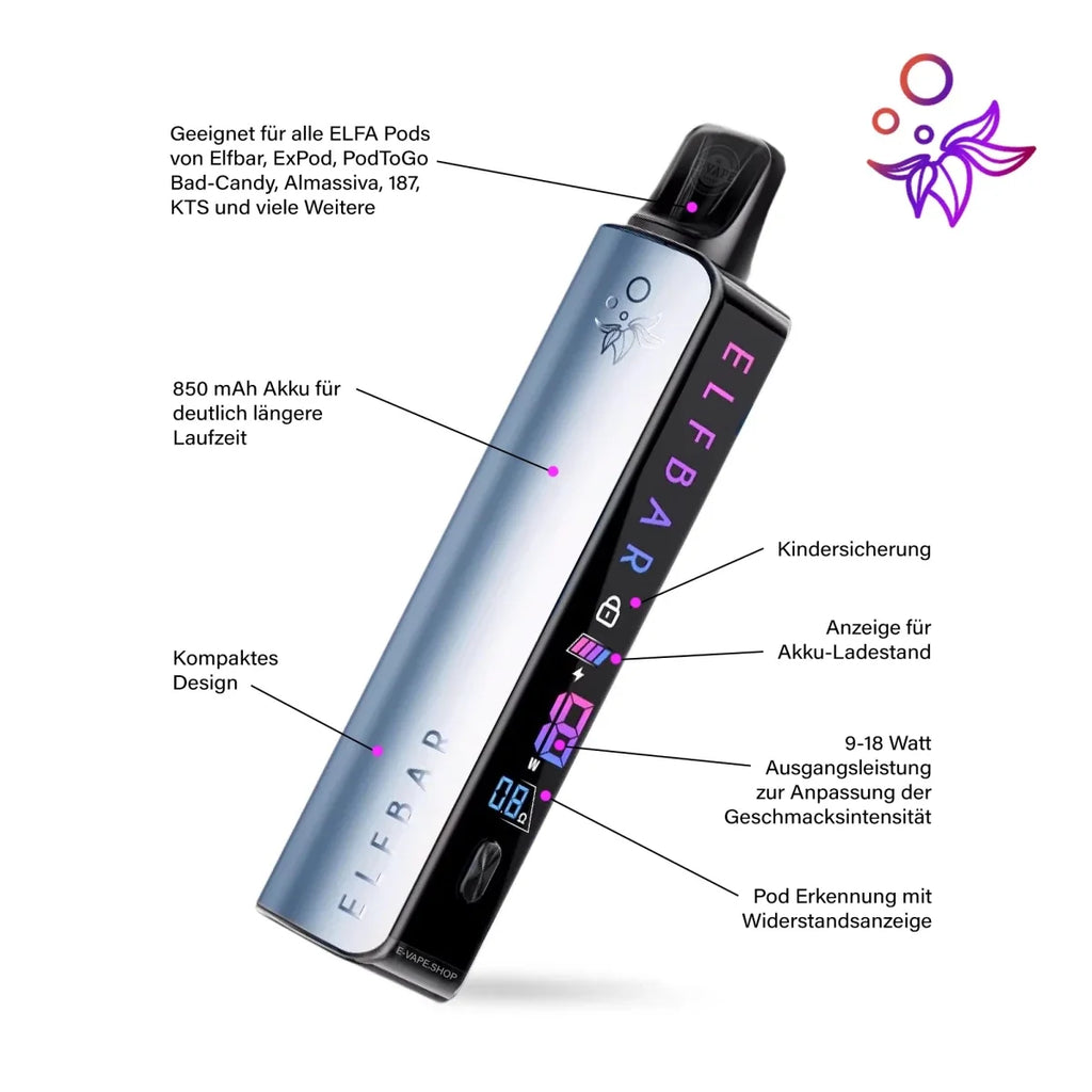 Elfbar ELFA Master Akku 850 mAh