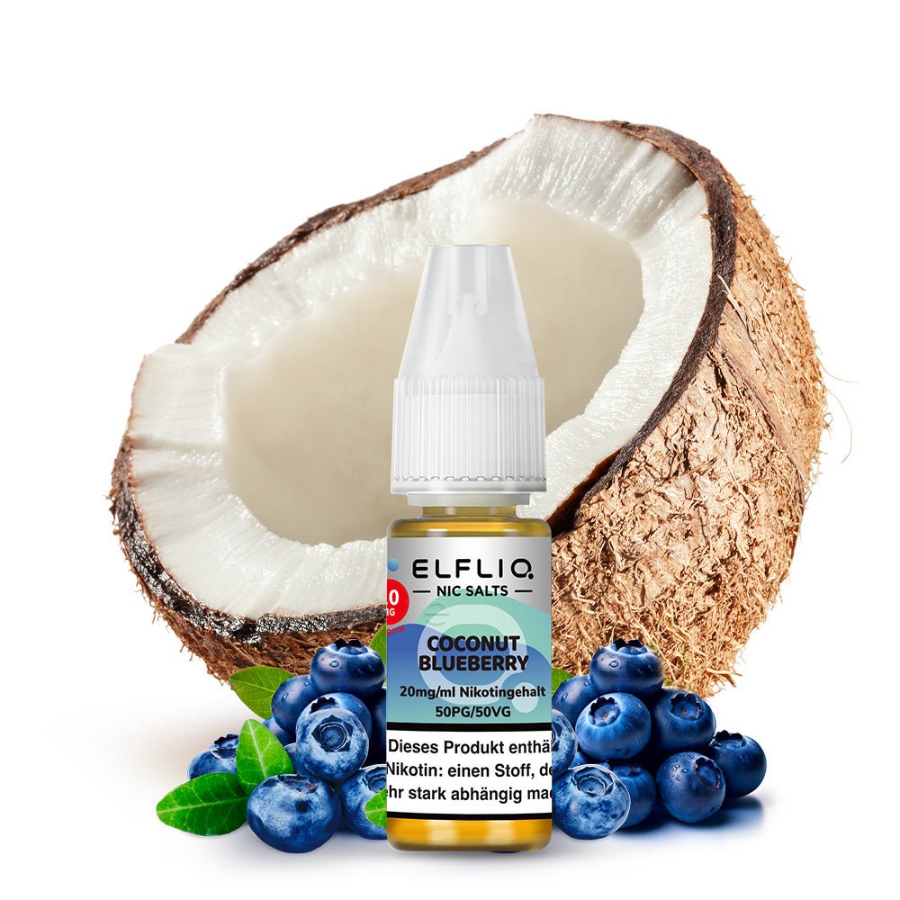 Coconut Blueberry – Elfbar ELFLIQ Nikotinsalz Liquid 10/20 mg 10 ml