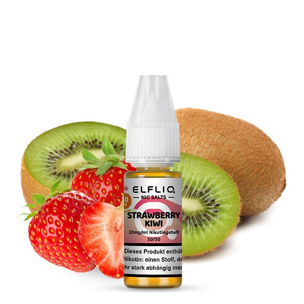 Strawberry Kiwi – Elfbar ELFLIQ Nikotinsalz Liquid 10/20 mg 10 ml