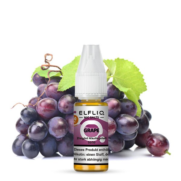 Grape – Elfbar ELFLIQ Nikotinsalz Liquid 10/20 mg 10 ml