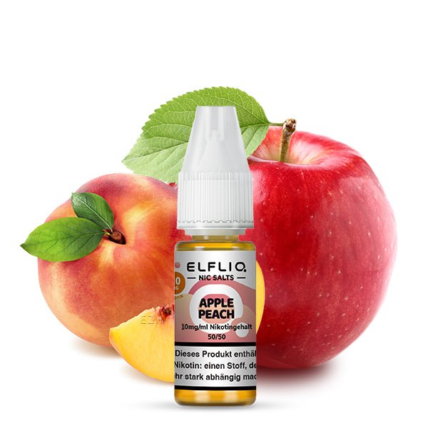 Apple Peach – Elfbar ELFLIQ Nikotinsalz Liquid 10/20 mg 10 ml