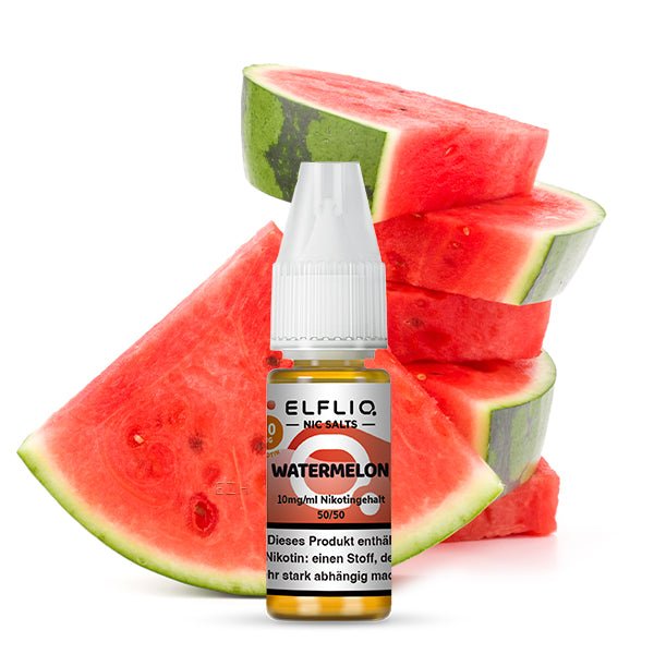 Watermelon – Elfbar ELFLIQ Nikotinsalz Liquid 10/20 mg 10 ml