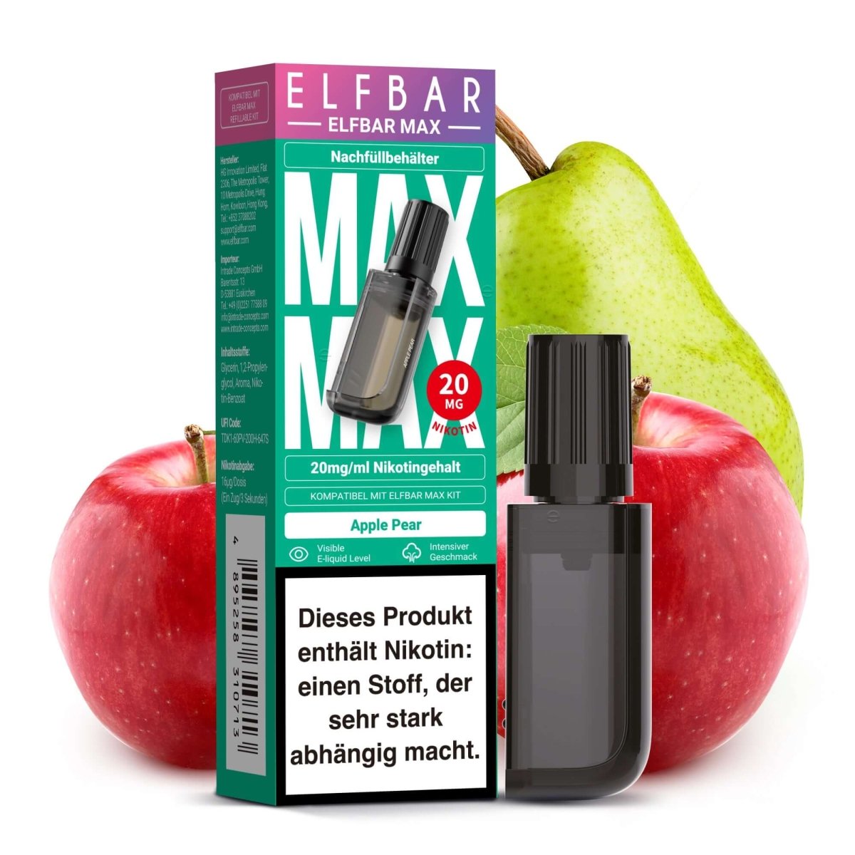 Apple Pear – Elfbar MAX Liquid Pods (vorbefüllt)