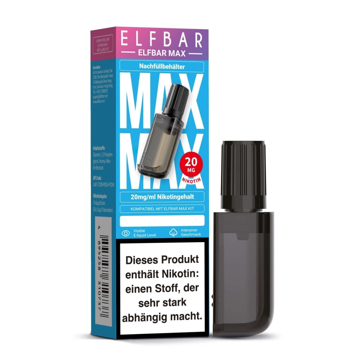 Elfbar MAX Akkuträger & Liquid (Set)