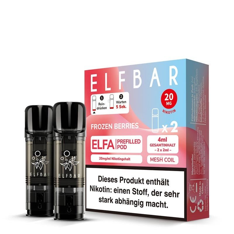 Frozen Berries – Elfbar ELFA Pods 20 mg/ml Nikotin - 2 Stück