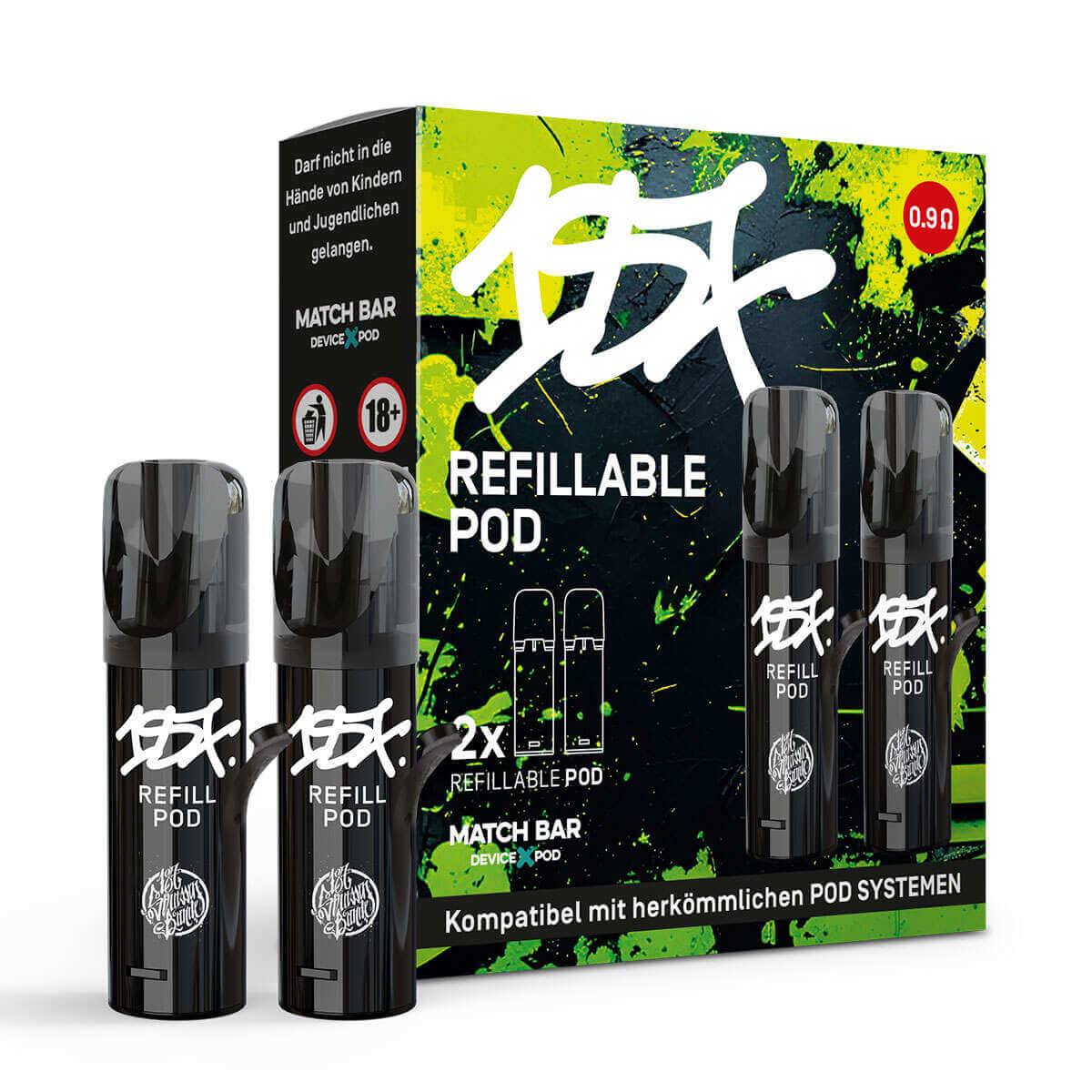 Leerpods 0,9 Ohm von 187 Strassenbande