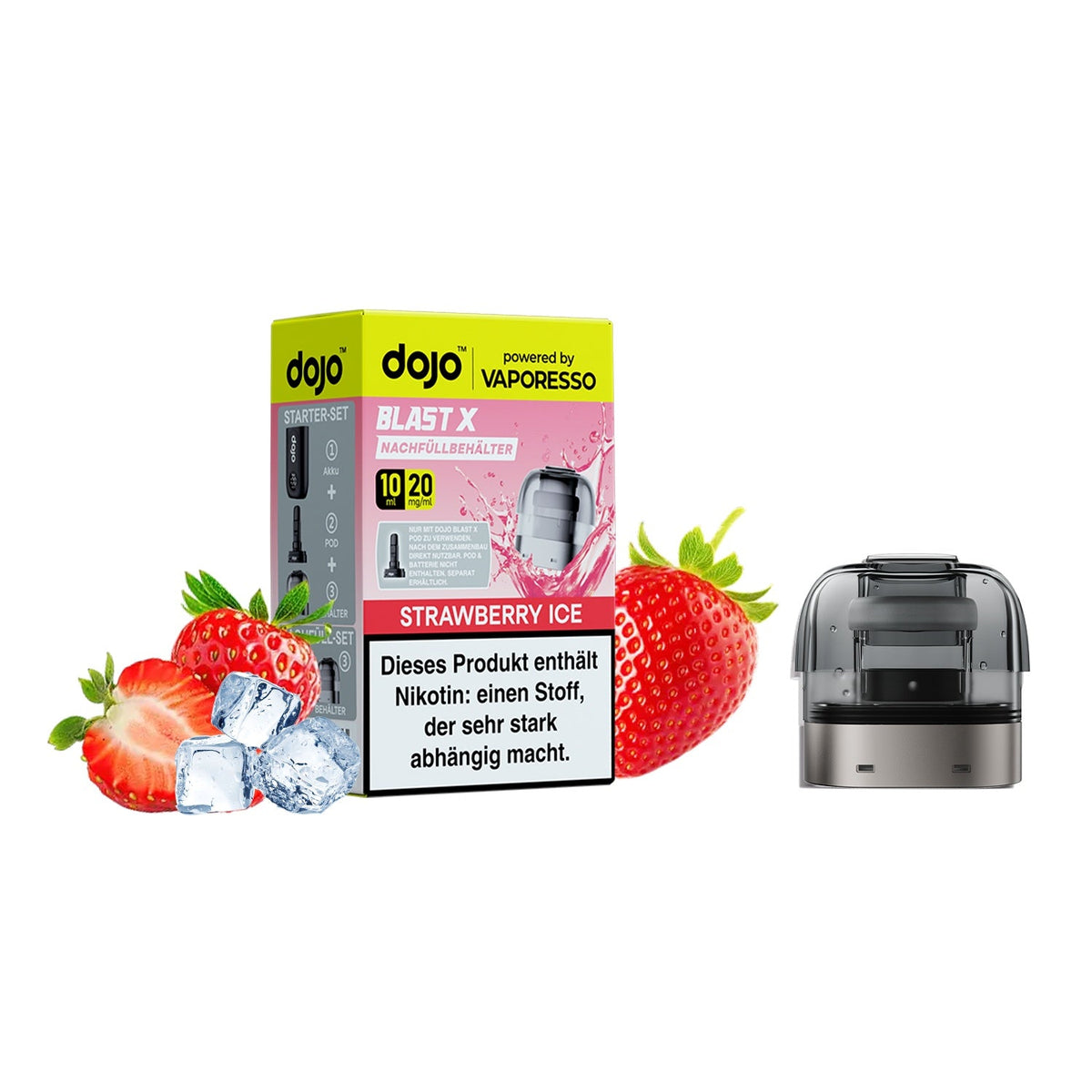 Dojo Blast X Set mit Pod Coil und Refill Container – Ansicht 13