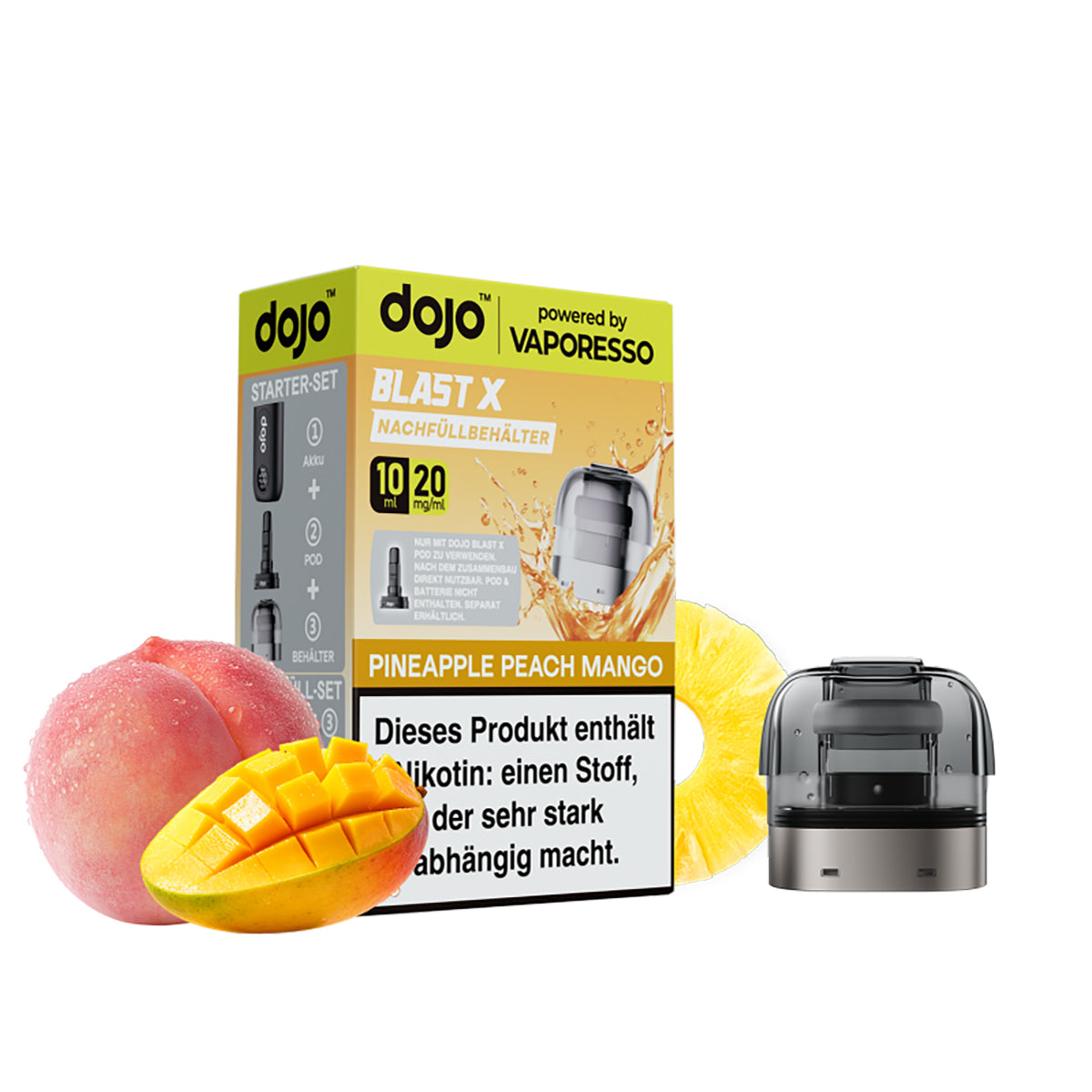Dojo Blast X Set mit Pod Coil und Refill Container – Ansicht 20