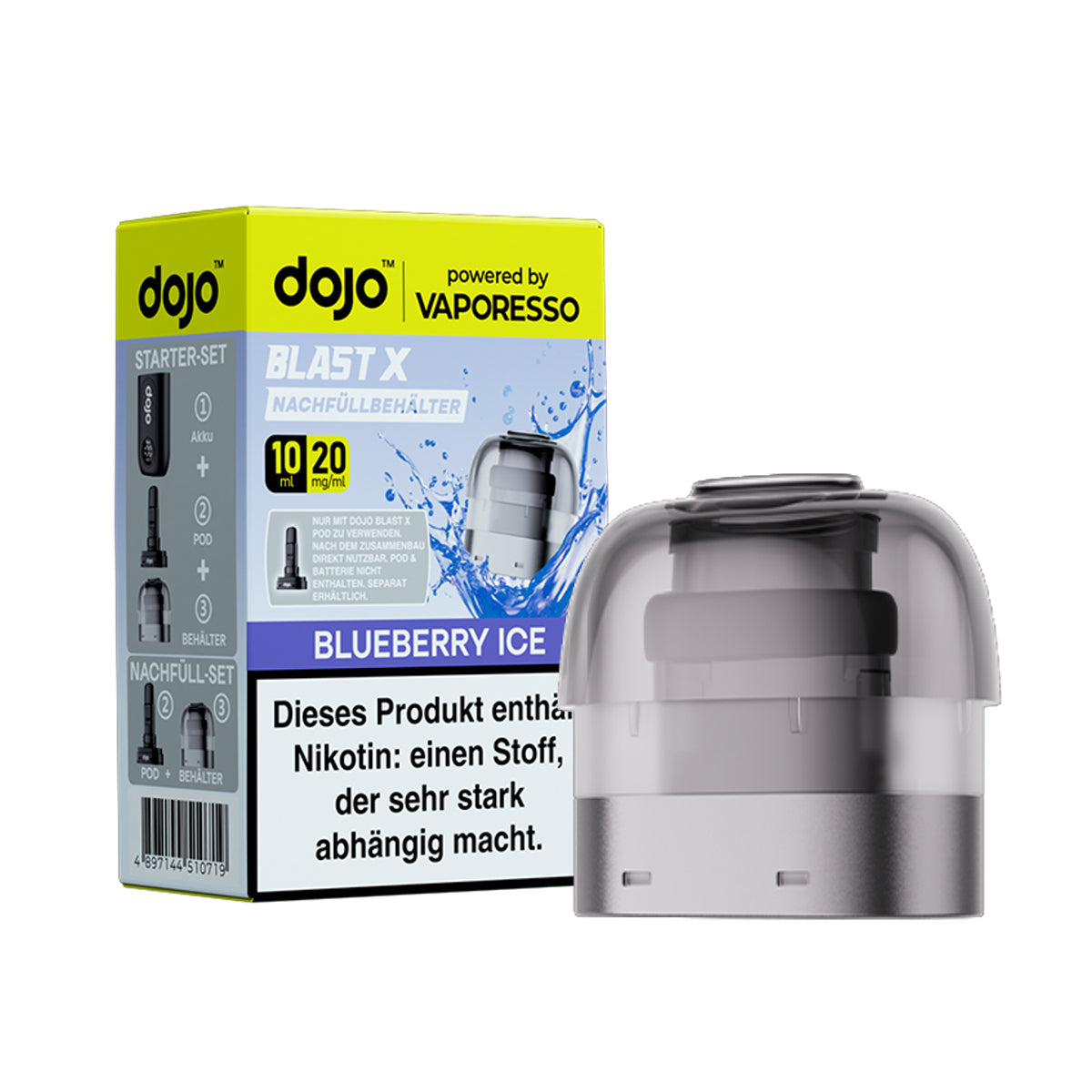 Dojo Blast X Refill Container, 20 mg