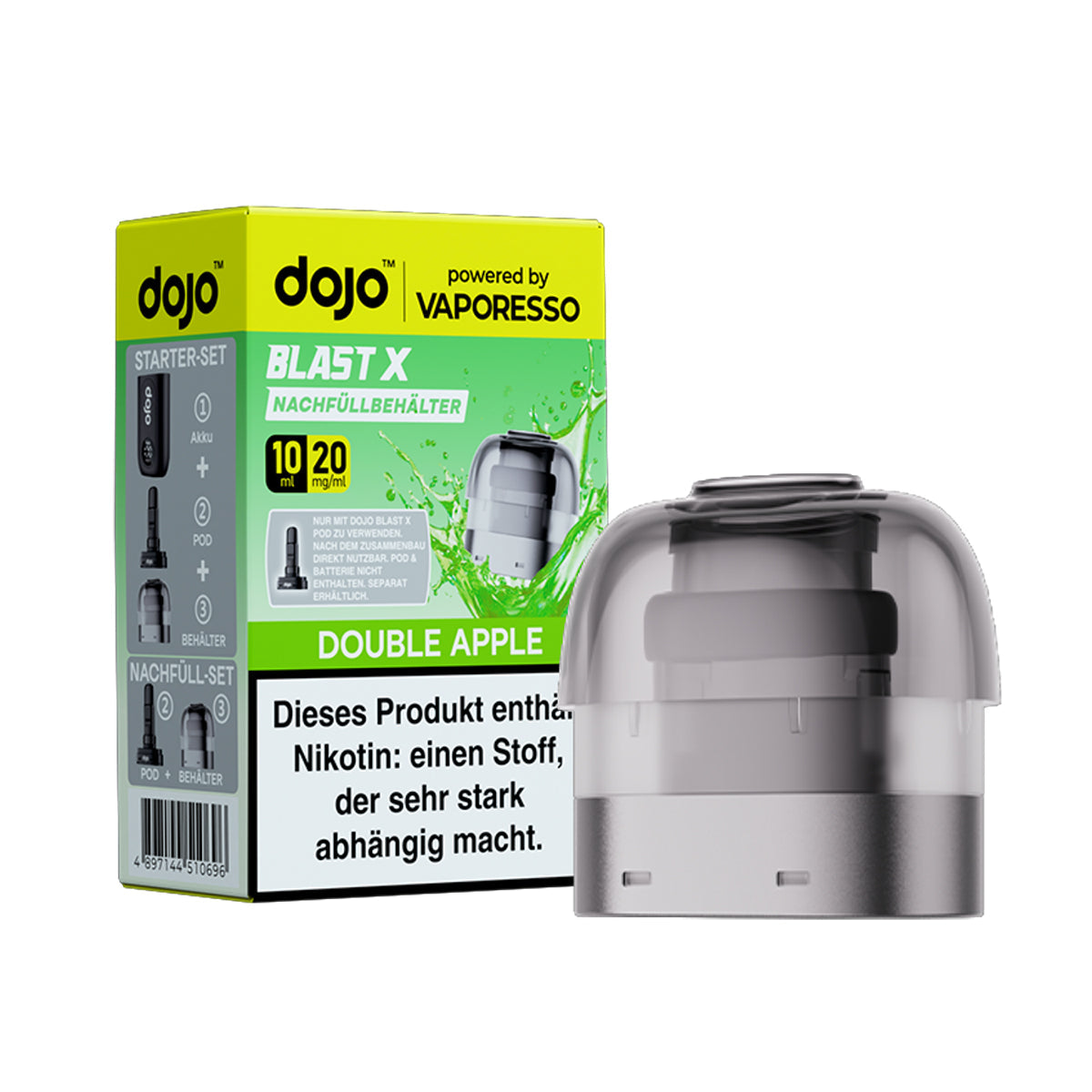 Dojo Blast X Refill Container, 20 mg – Ansicht 5