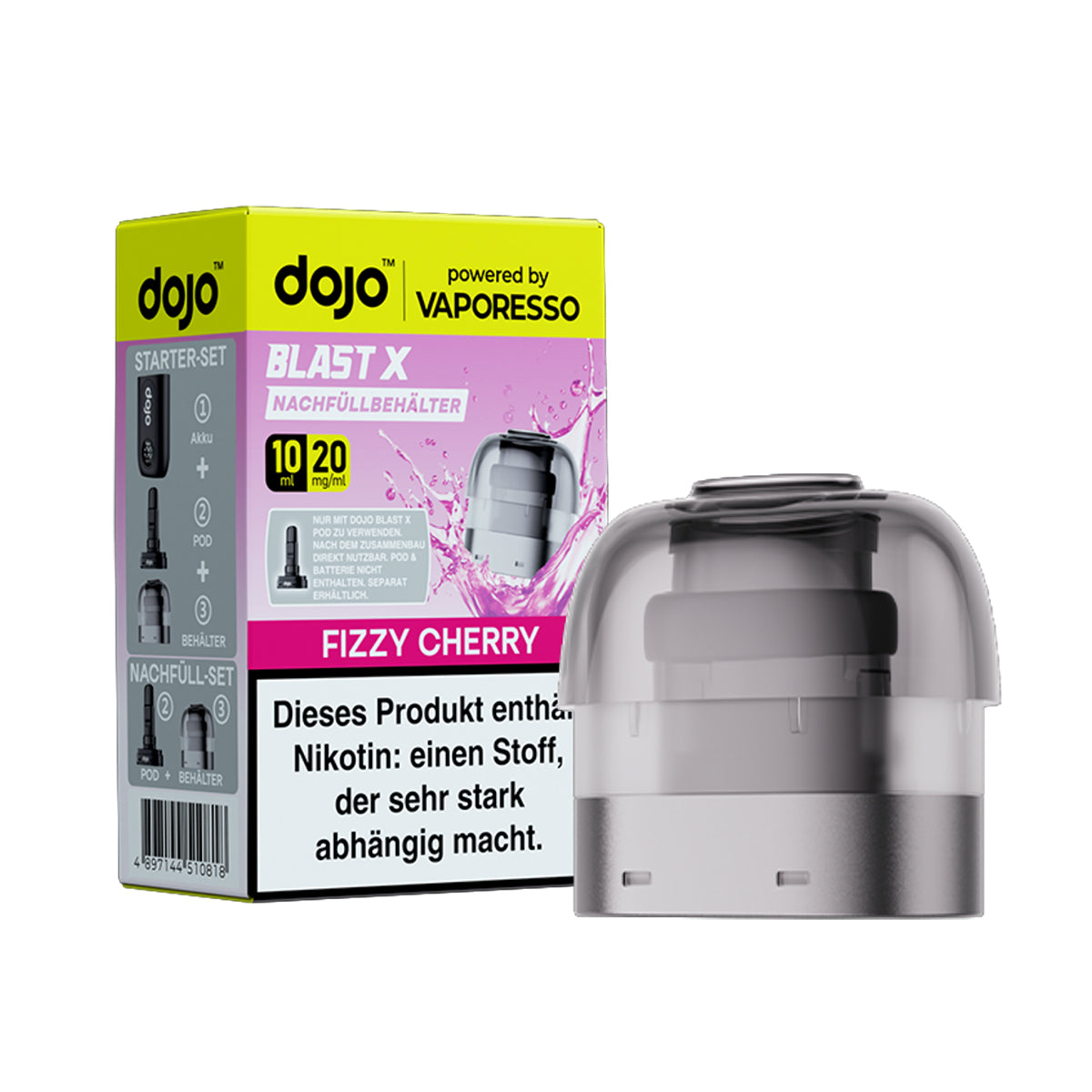 Dojo Blast X Refill Container, 20 mg – Ansicht 7