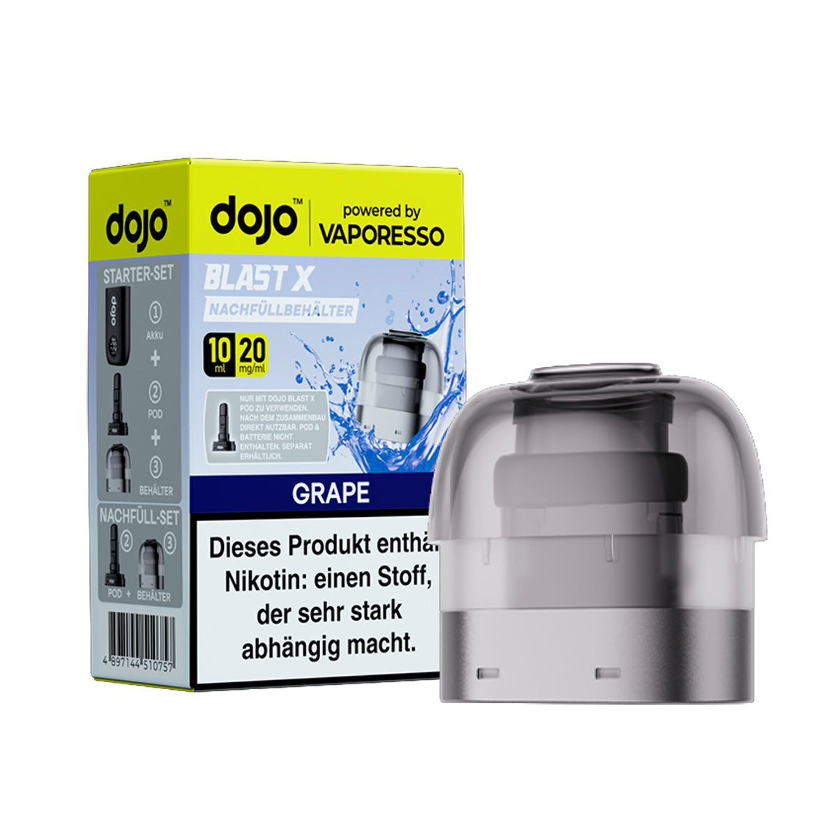Dojo Blast X Refill Container, 20 mg – Ansicht 9