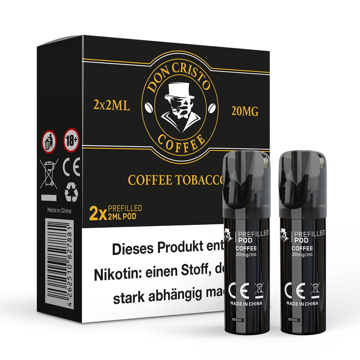 Don Cristo Pods 20 mg ELFA-kompatibel