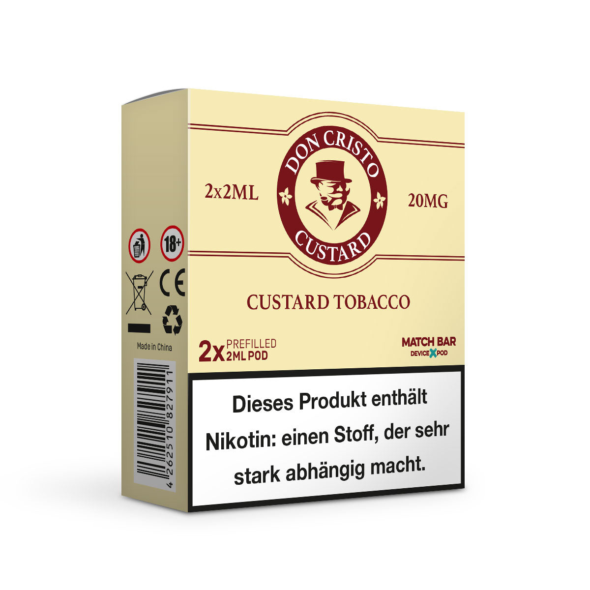 Don Cristo Pods 20 mg ELFA-kompatibel – Ansicht 4