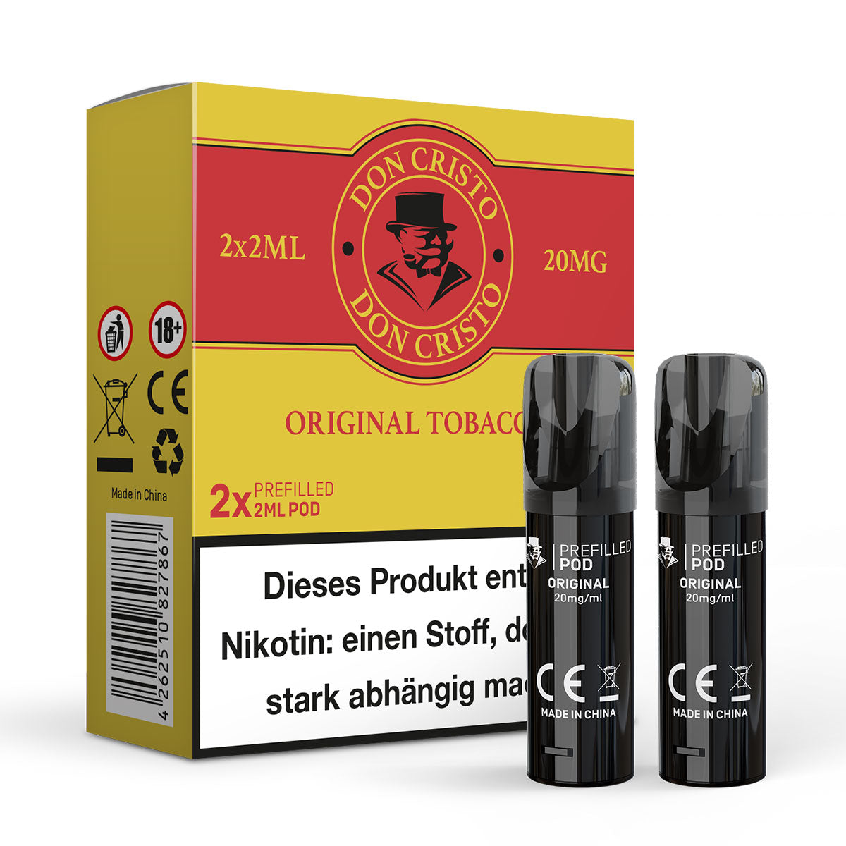 Don Cristo Pods 20 mg ELFA-kompatibel – Ansicht 5