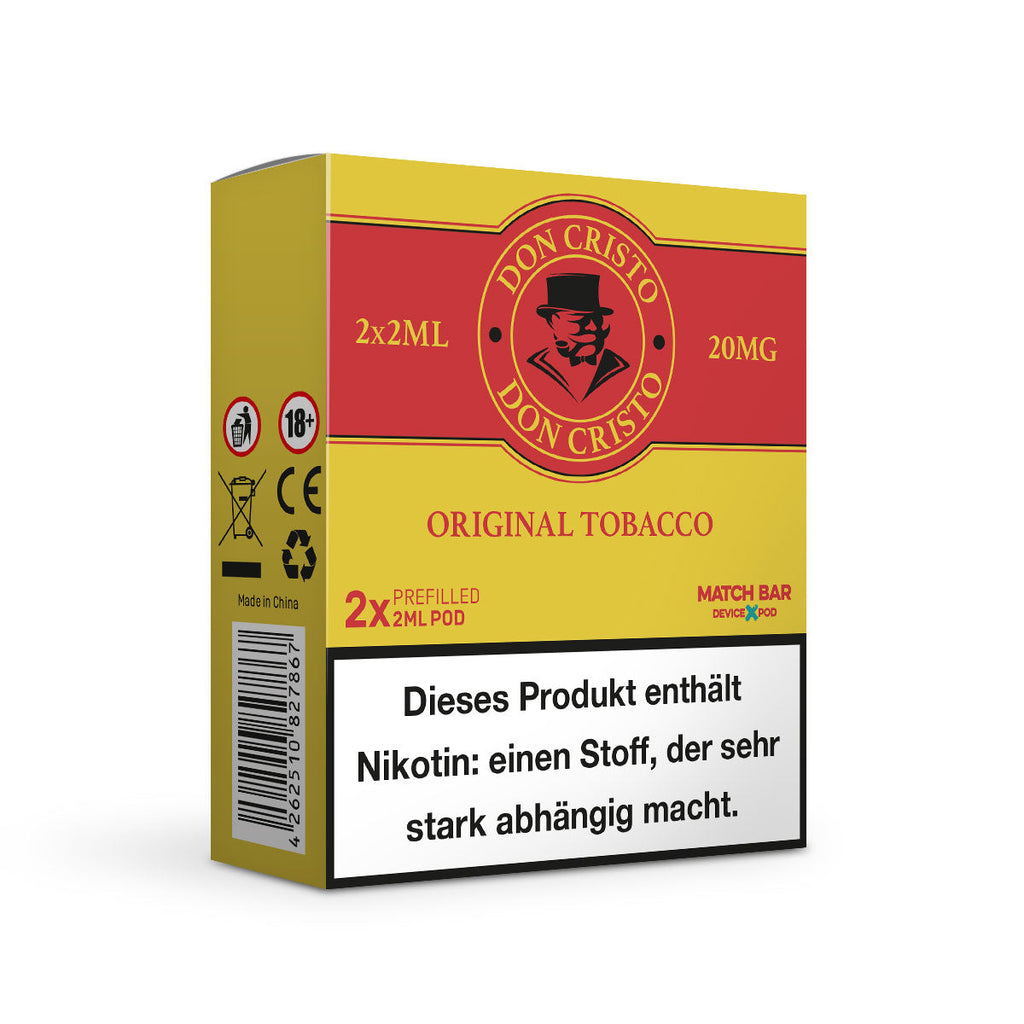 Don Cristo Pods 20 mg ELFA-kompatibel – Ansicht 6
