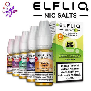 Elfbar ELFLIQ 10er-Pack Nikotinsalz Liquid (10 × 10 ml)