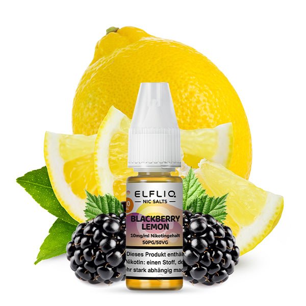 Blackberry Lemon – Elfbar ELFLIQ Nikotinsalz Liquid 10/20 mg 10 ml