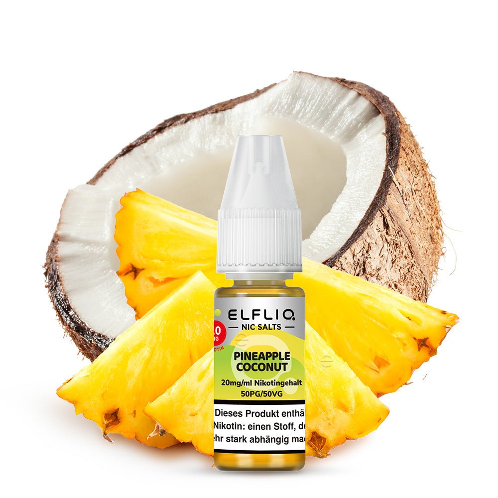 Pineapple Coconut – Elfbar ELFLIQ Nikotinsalz Liquid 10/20 mg 10 ml