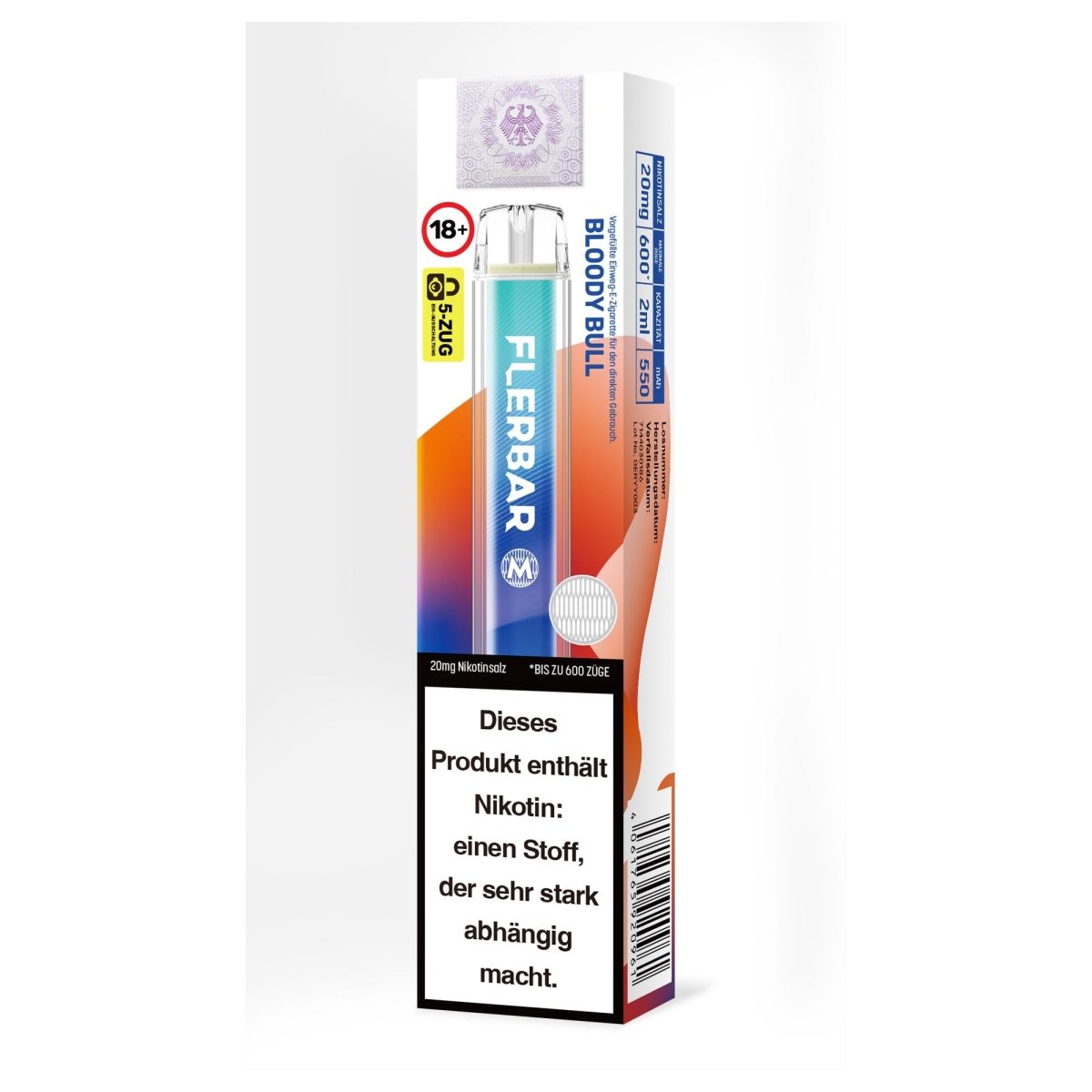 Flerbar M Einweg-E-Zigarette 20 mg/ml – Ansicht 10
