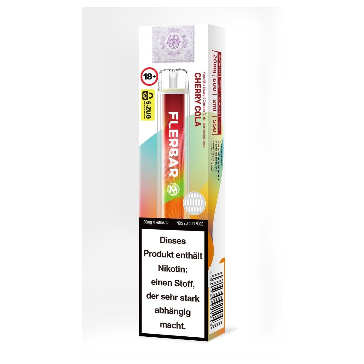 Flerbar M Einweg-E-Zigarette 20 mg/ml – Ansicht 11