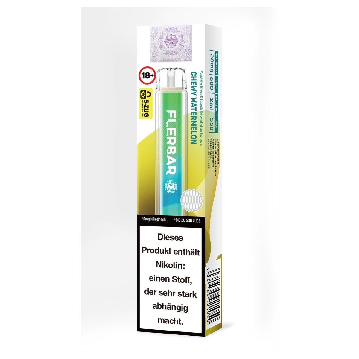 Flerbar M Einweg-E-Zigarette 20 mg/ml – Ansicht 12