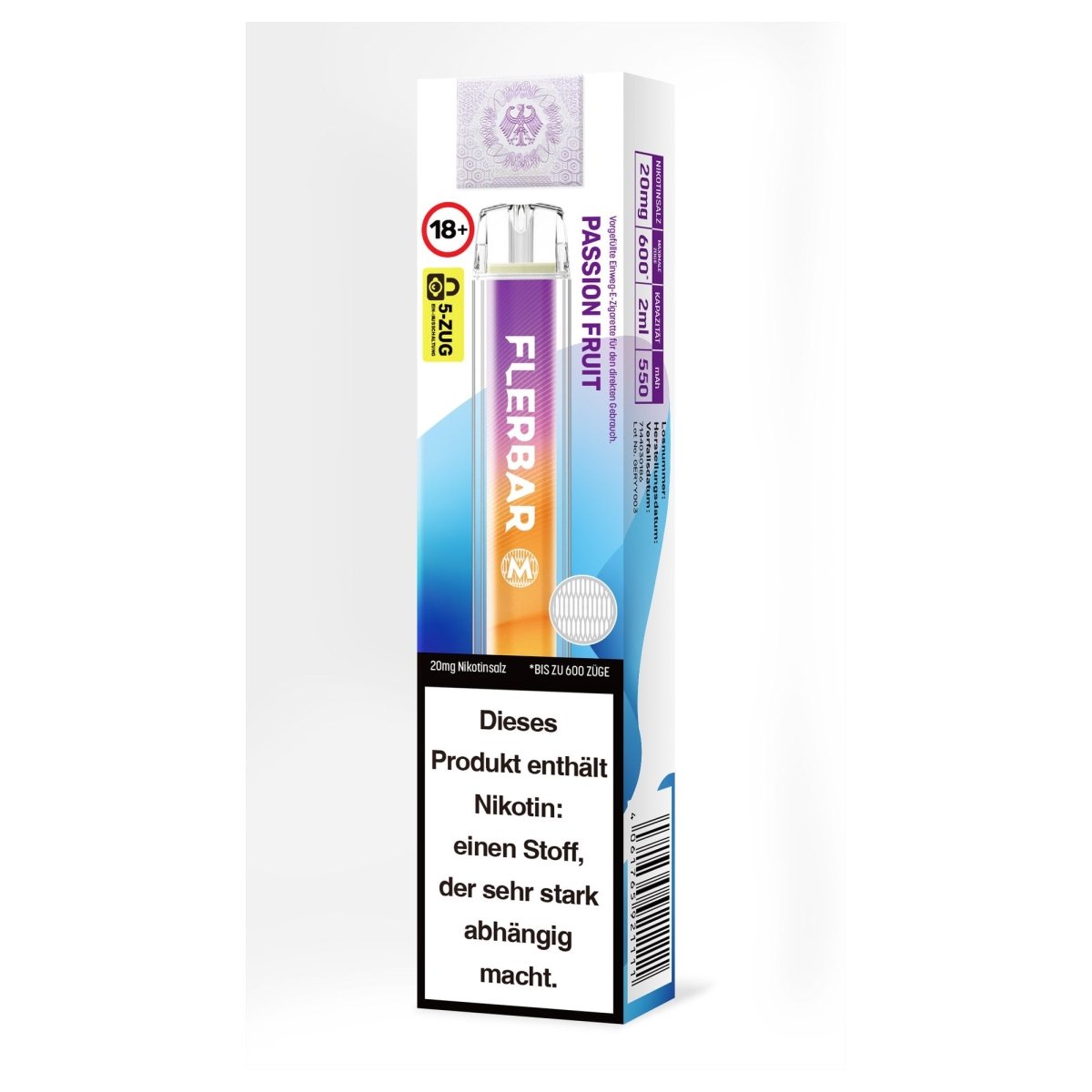 Flerbar M Einweg-E-Zigarette 20 mg/ml – Ansicht 13